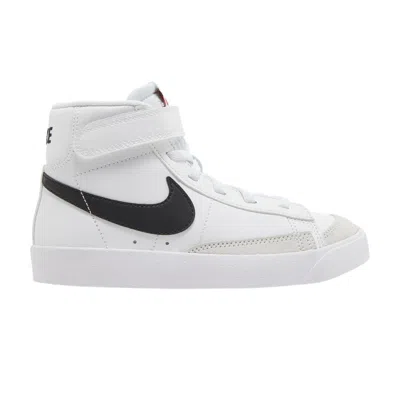 Pre-owned Nike Blazer Mid '77 Ps 'white Black' | Kid's Size 12
