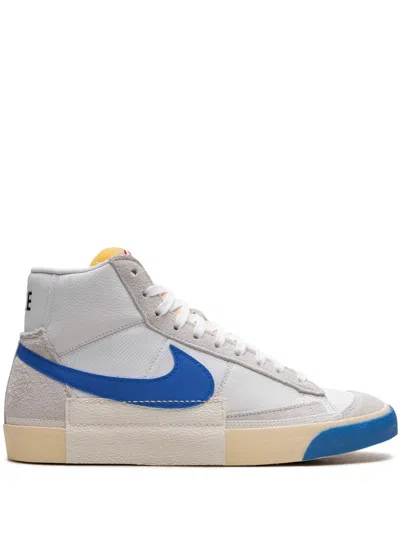 Nike Blazer Mid 77 Remastered "pro Club" Sneakers In White