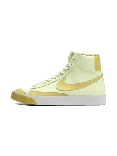 Nike Kids'  Blazer Mid '77 Se "citron Tint" Sneakers In Multi