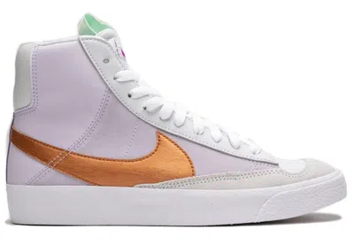 Pre-owned Nike Blazer Mid 77 Se Dance Sneakers In Barely Grape/pure Platinum/violet Frost