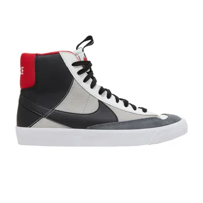 Pre-owned Nike Blazer Mid '77 Se Gs 'dance - White Black Red' | Kid's Size 3.5