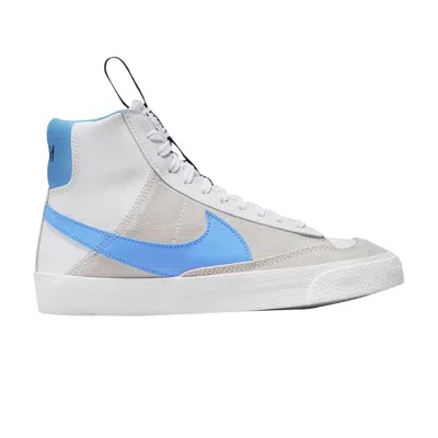 Pre-owned Nike Blazer Mid '77 Se Gs 'dance - White University Blue' | Kid's Size 6