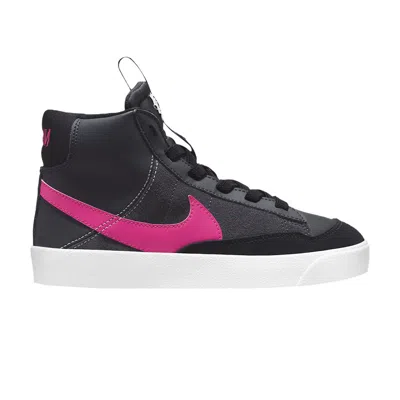 Pre-owned Nike Blazer Mid '77 Se Ps 'dance - Black Pink' | Kid's Size 11