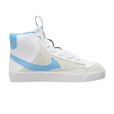 Pre-owned Nike Blazer Mid '77 Se Ps 'dance - White University Blue' | Kid's Size 2