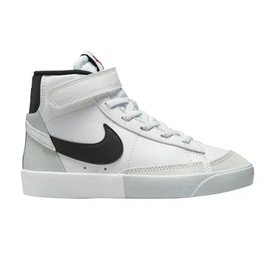 Pre-owned Nike Blazer Mid '77 Se Ps 'split - White Black' | Kid's Size 3