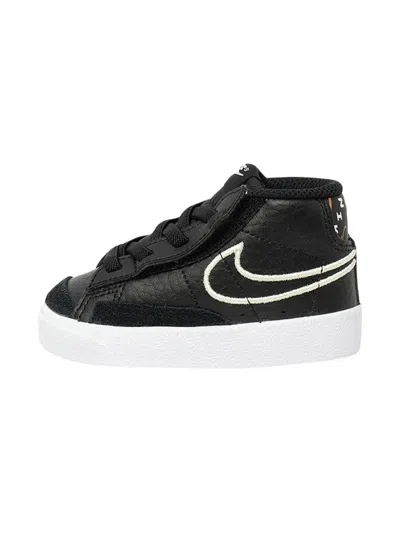 Nike Babies' Blazer Mid '77 Se2 "black/light Smoke Grey" Sneakers