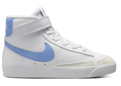 Pre-owned Nike Blazer Mid '77 Sneakers In White/royal Pulse