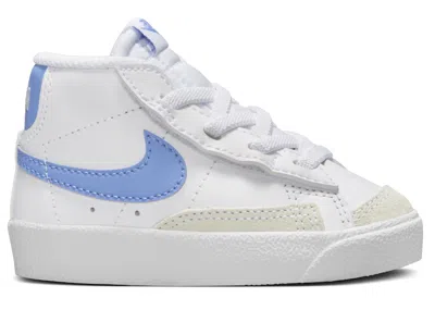 Pre-owned Nike Blazer Mid '77 Sneakers In White/royal Pulse