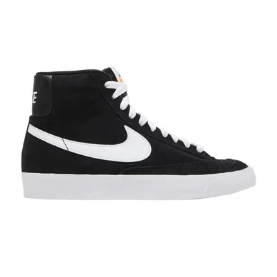 Pre-owned Nike Blazer Mid '77 Suede Gs 'black' | Kid's Size 4