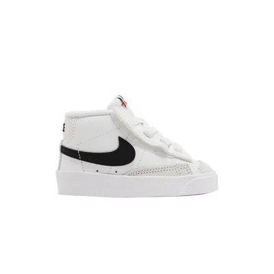 Pre-owned Nike Blazer Mid '77 Td 'white Black' | Infant Size 7