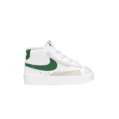 Pre-owned Nike Blazer Mid '77 Td 'white Pine Green' | Infant Size 7