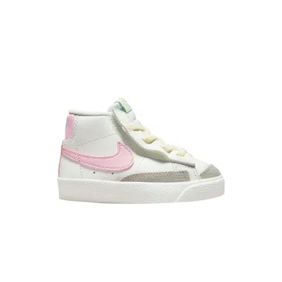 Pre-owned Nike Blazer Mid '77 Td 'white Pink Foam' | Infant Size 7