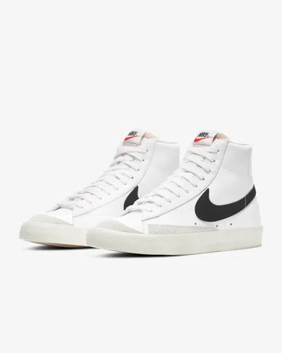 NIKE BLAZER MID '77 VINTAGE BQ6806-100 MEN'S WHITE/BLACK SNEAKERS SHOES CLK898