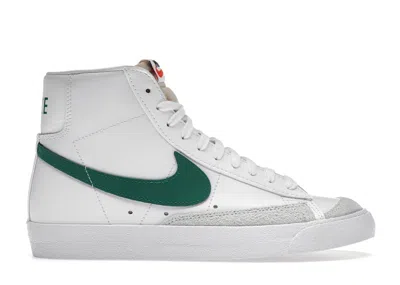 Pre-owned Nike Blazer Mid 77 Vintage Malachite Green (women's) Sneakers In White/peach