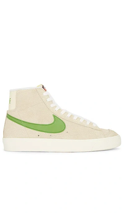Nike Blazer Mid '77 Vintage Sneaker In Muslin  Chlorophyll  Coconut Milk  & Sai
