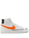 Nike Blazer Mid Pro Club Mens Lace-up Manmade High-top Sneakers In White