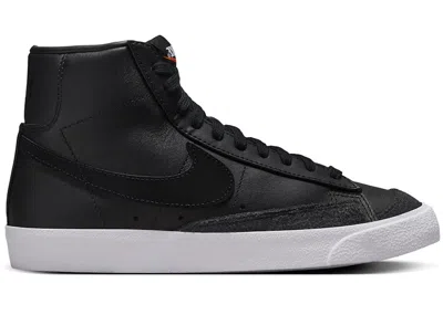 Pre-owned Nike Blazer Mid 77 Vintage (women's) Sneakers In Black/white