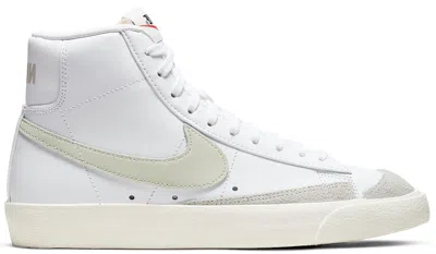 Pre-owned Nike Blazer Mid 77 Vintage (women's) Sneakers In White/light Bone