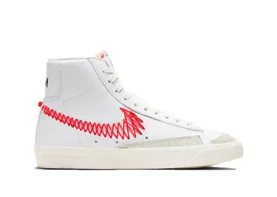 Pre-owned Nike Blazer Mid 77 Vintage Zig Zag Sneakers In Summit In White/sail/summit White