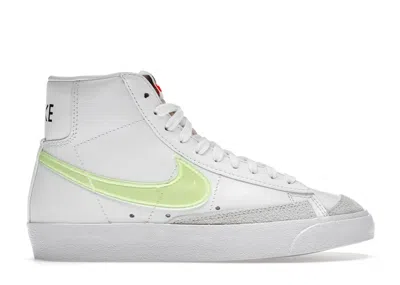 Pre-owned Nike Blazer Mid 77 Volt (women's) Sneakers In White/orange/black
