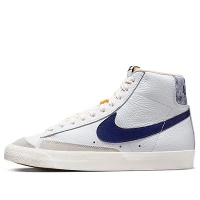 Nike Blazer Mid '77 'white Midnight Navy' In Multi