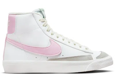 Pre-owned Nike Blazer Mid 77 White Pink Foam Sneakers In Summit White/coconut Milk/honeydew In Multi