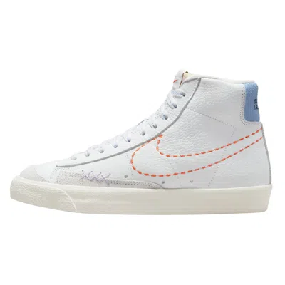 Nike Blazer Mid '77 White/safety Orange-lilac Dx2350-100 Women's