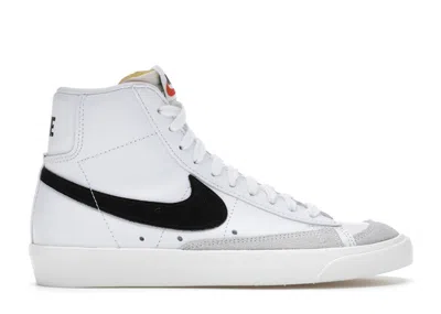 Pre-owned Nike Blazer Mid 77 (women's) Sneakers In White/sail/black