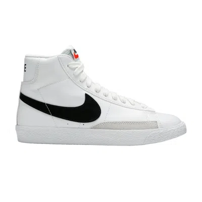 Pre-owned Nike Blazer Mid Gs 'white Black' | Kid's Size 4
