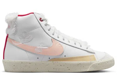 Pre-owned Nike Blazer Mid Prm Chinese New Year Leap High (women's) Sneakers In White/arctic Orange/sail