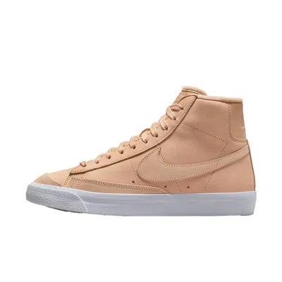 Nike Blazer Mid Prm Mf Vachetta Tan / Vachetta Tan Dq7572-200 Women's In Nude