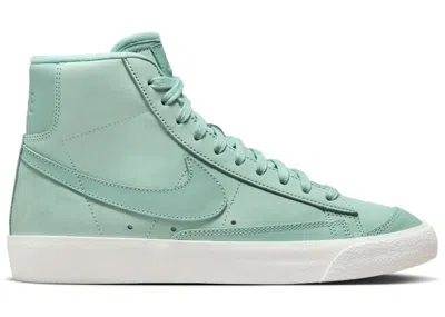 Pre-owned Nike Blazer Mid Prm Mf (women's) Sneakers In Mineral/sail