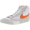 Nike Blazer Mid Pro Club Mens Lace-up Manmade High-top Sneakers In Multi