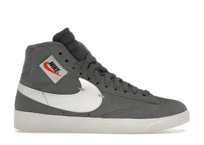 Pre-owned Nike Blazer Mid Rebel (women's) Sneakers In Cool Grey/white/dark Grey In Multi