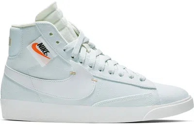 Pre-owned Nike Blazer Mid Rebel (women's) Sneakers In Ghost Aqua/summit White