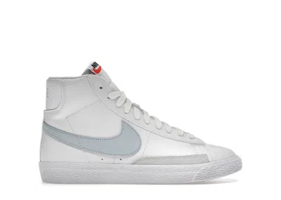 Pre-owned Nike Blazer Mid Sneakers In White/celestine Blue