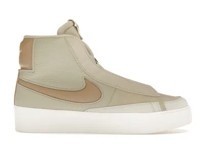 Pre-owned Nike Blazer Mid Victory (women's) Sneakers In Rattan/hemp/sanddrift