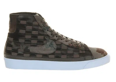 Pre-owned Nike Blazer Mid Woven Liberty Of London (women's) Sneakers In Brown/camo