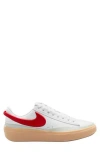 Nike Blazer Phantom Low Sneaker In White/university Red
