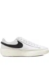 Nike White & Black Blazer Phantom Low Sneakers In White