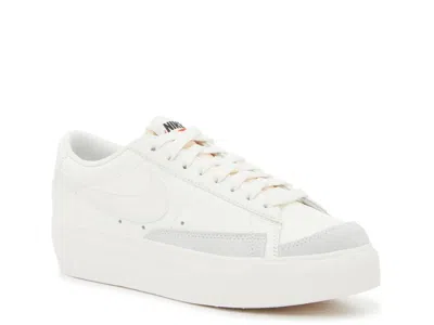 Nike Blazer Platform Sneaker In White
