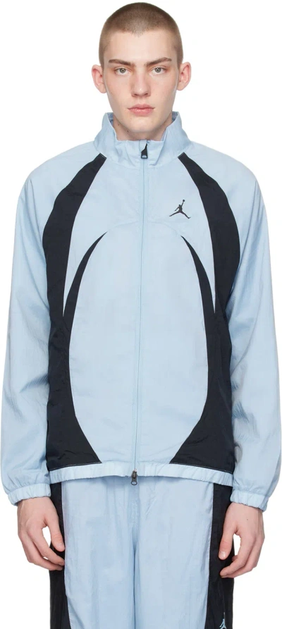 Nike Blue & Black Sport Jam Jacket In Blue Grey/black