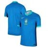 Nike Brazil 2024 Match Away  Men's Dri-fit Adv Soccer Authentic Jersey In Blue