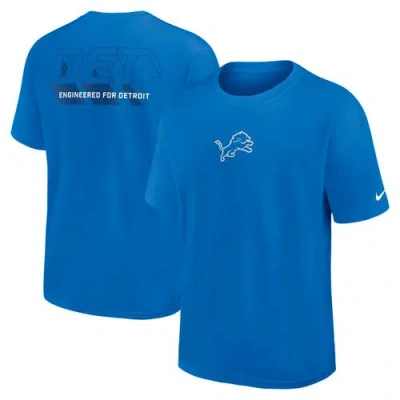 Nike Blue Detroit Lions Dominate The Game Essential Max90 T-shirt