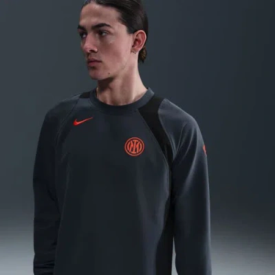 Nike Blue Inter Milan Third T90 Pullover Sweatshirt In Multi