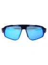 Nike Blue Mirror Matte Navy Acetate Sunglasses