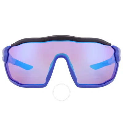 Nike Blue Mirror Shield Unisex Sunglasses  Show X Rush Team Fd1887 480 58