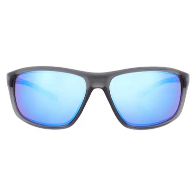 Nike Blue Mirror Wrap Men's Sunglasses  Adrenaline M Ev1113 012 66