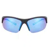 Nike Blue Mirror Wrap Men's Sunglasses  Skylon Ace M Mi Dv2163 011 69