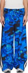 Nike Printed Pattern Sweatpants In Blue